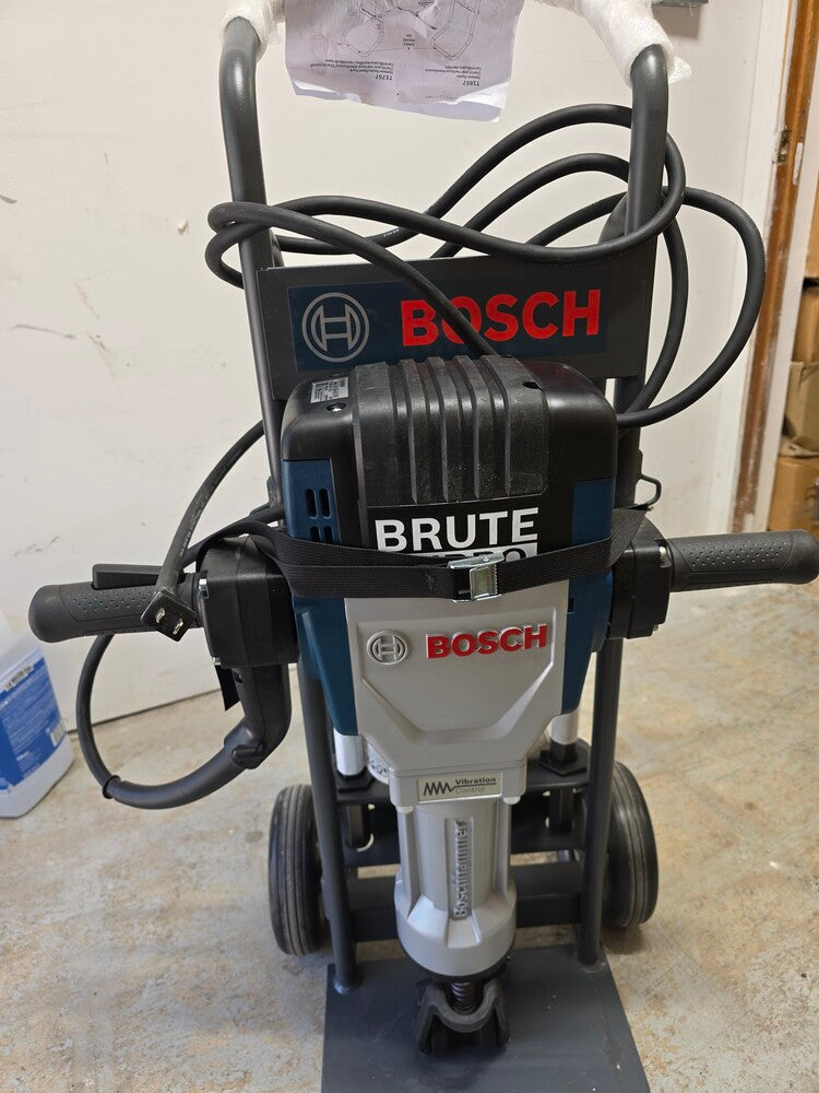 Bosch, Brute Turbo Breaker Hammer with Deluxe Cart,, Volts 120, Max. Blows Per Minute 1000, Model# BH2770VCD Turbo