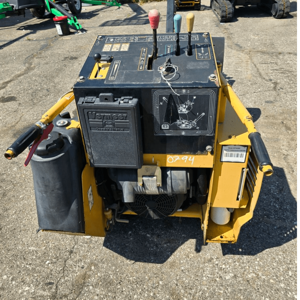 2016 Vermeer RTX 250 Walk-Behind Trencher